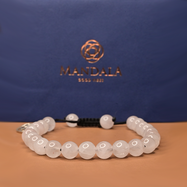 Madagascan Rose Quartz Bracelet Wavelength 450 THz