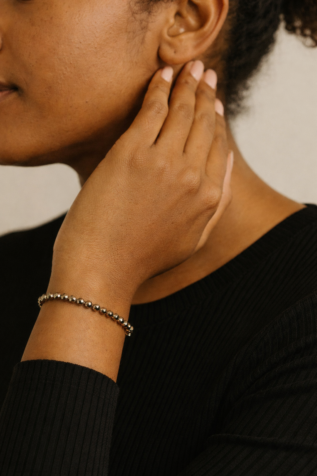 Pyrite Bracelet for Wealth, Protection & Confidence