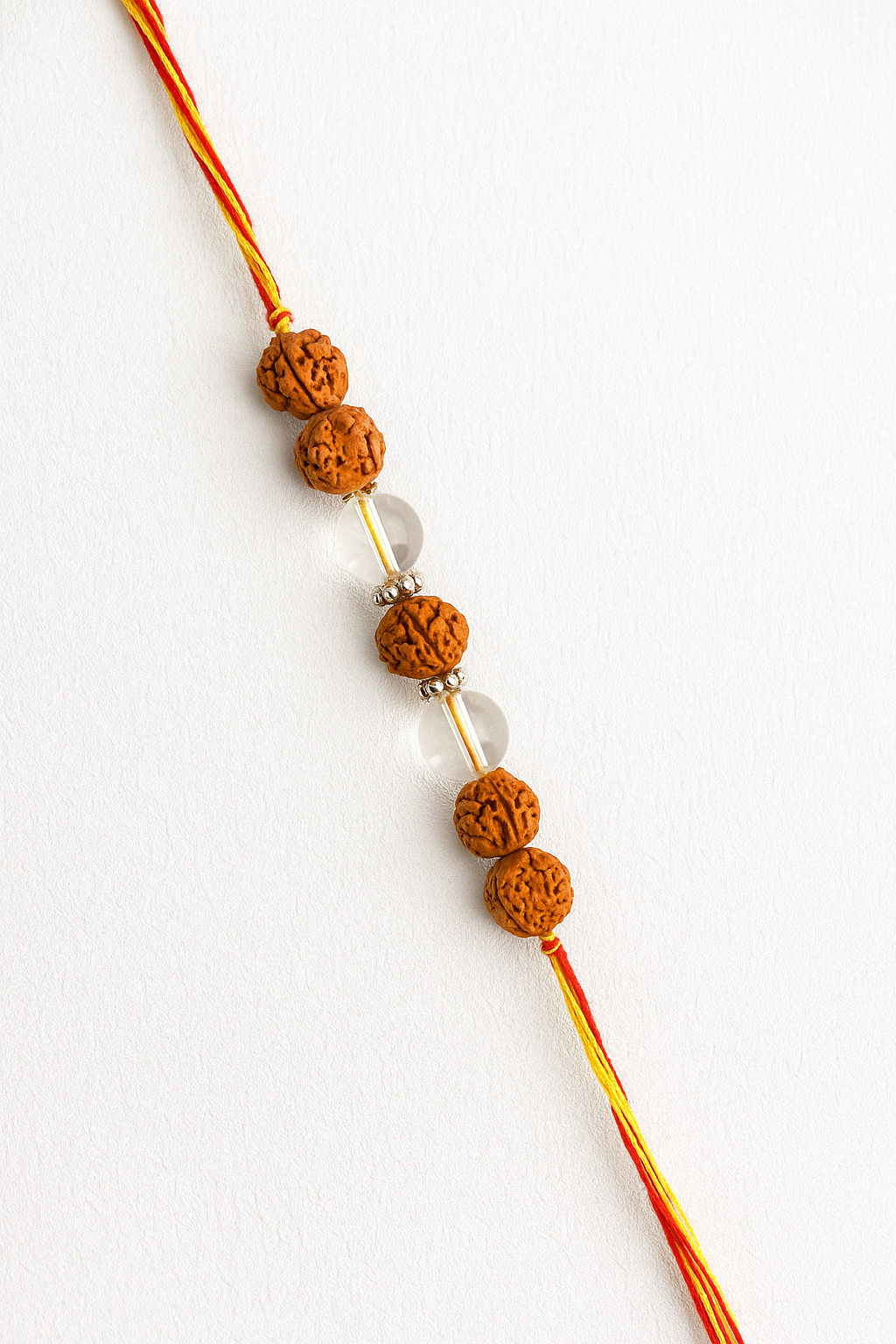 Rudraksha Rakhi for Strength, Peace & Clarity