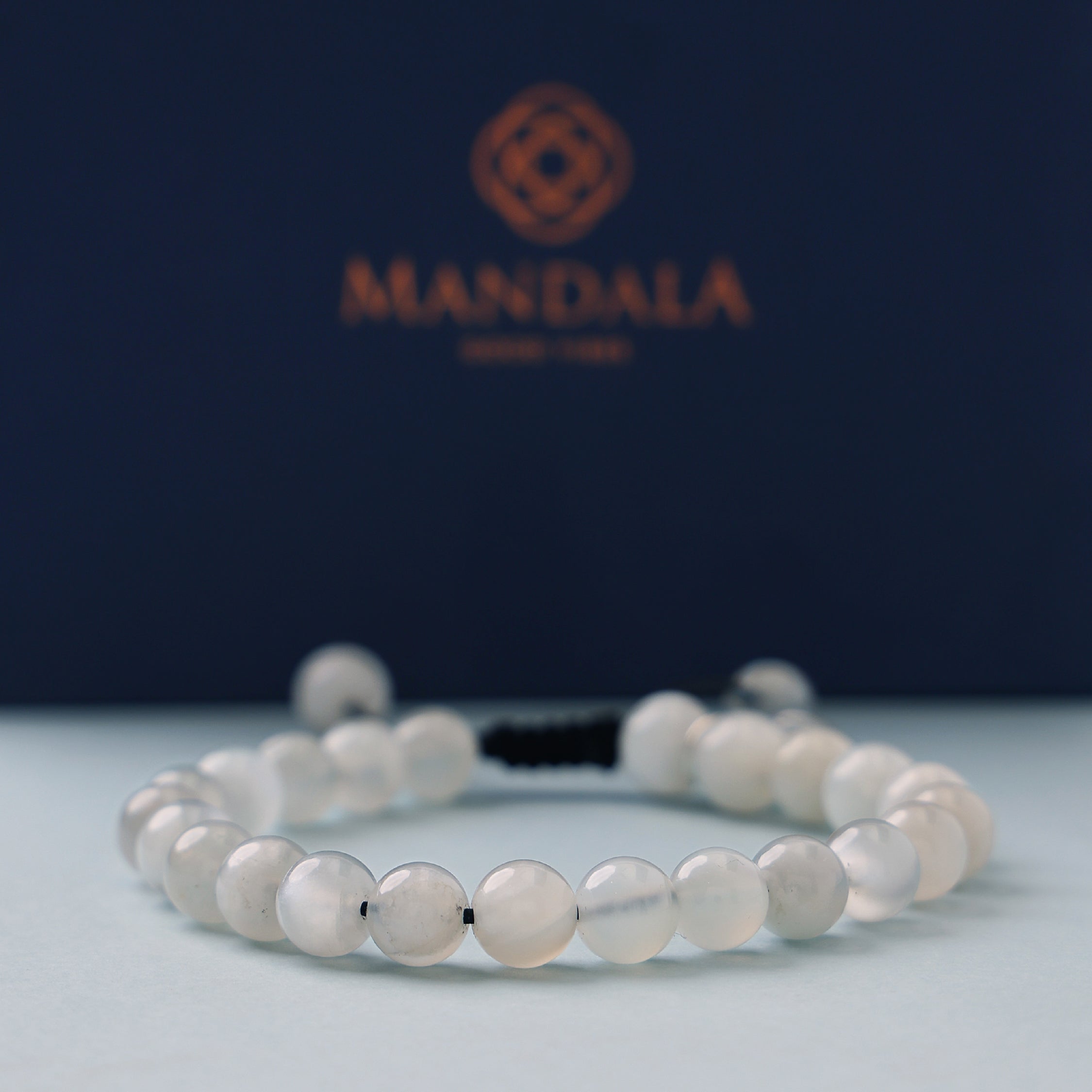 Sri Lankan Moonstone Bracelet Wavelength 490thz