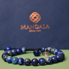 Afgan Lapis Lazuli Bracelet Wavelength 430 THz