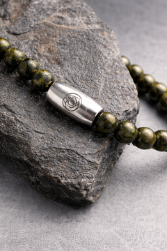 Peruvian Pyrite Luxe Lock Bracelet