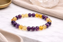 Royal Aura Amethyst-Citrine Bracelet