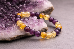 Royal Aura Amethyst-Citrine Bracelet