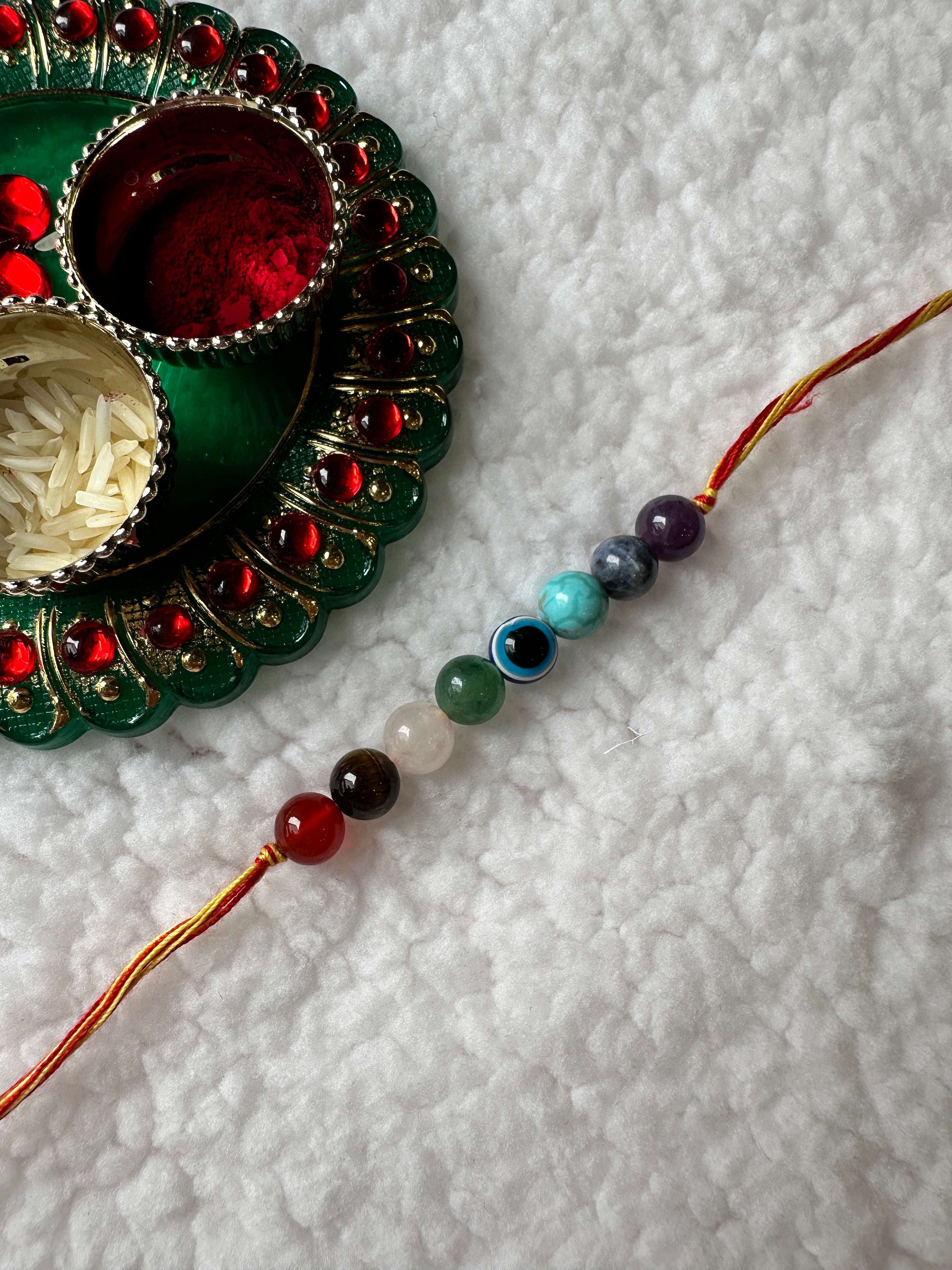 Chakra Harmony Rakhi – 7 Stone Energy Alignment