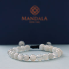 Sri Lankan Moonstone Bracelet Wavelength 490thz