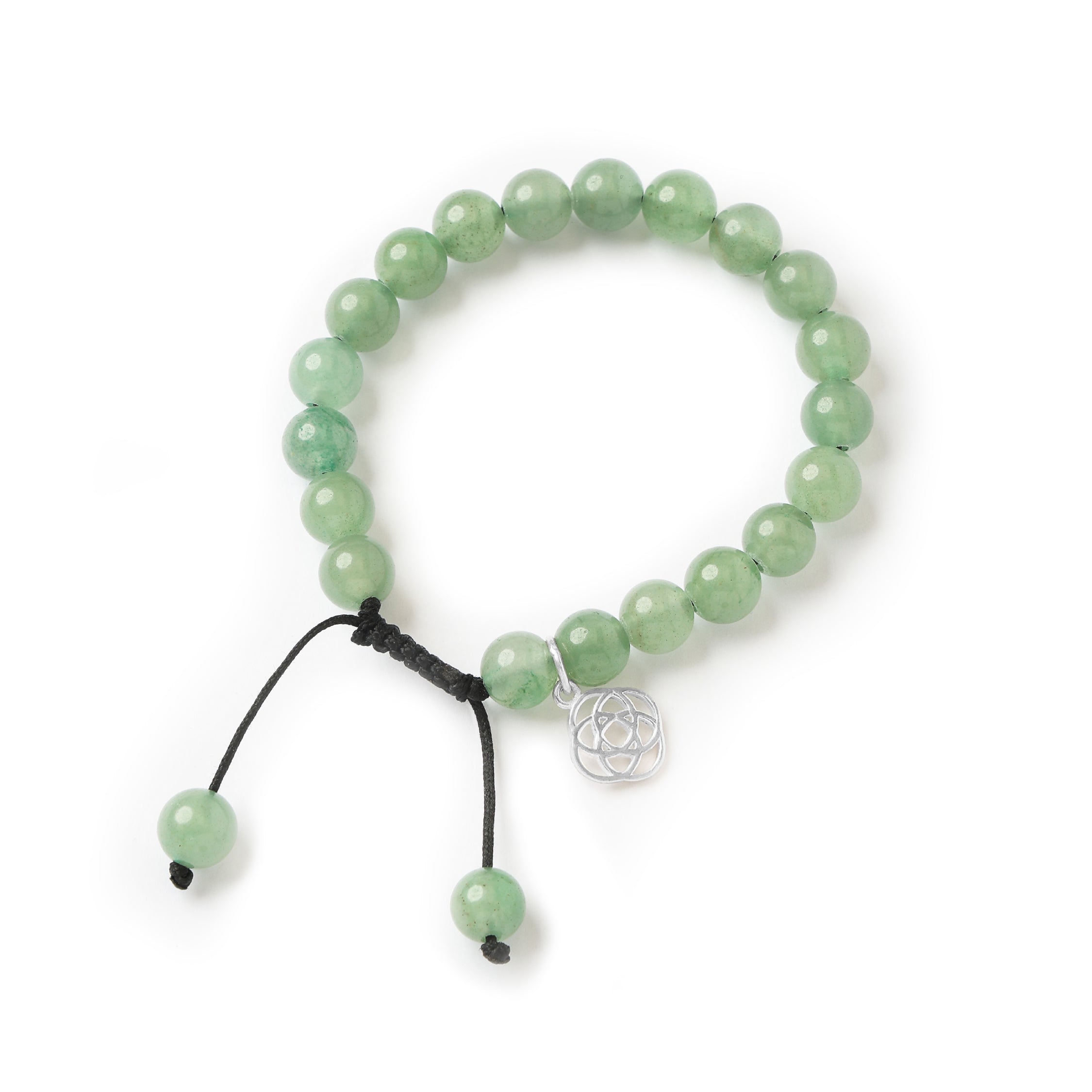 Indian Green Aventurine Bracelet Wavelenght 600 THz