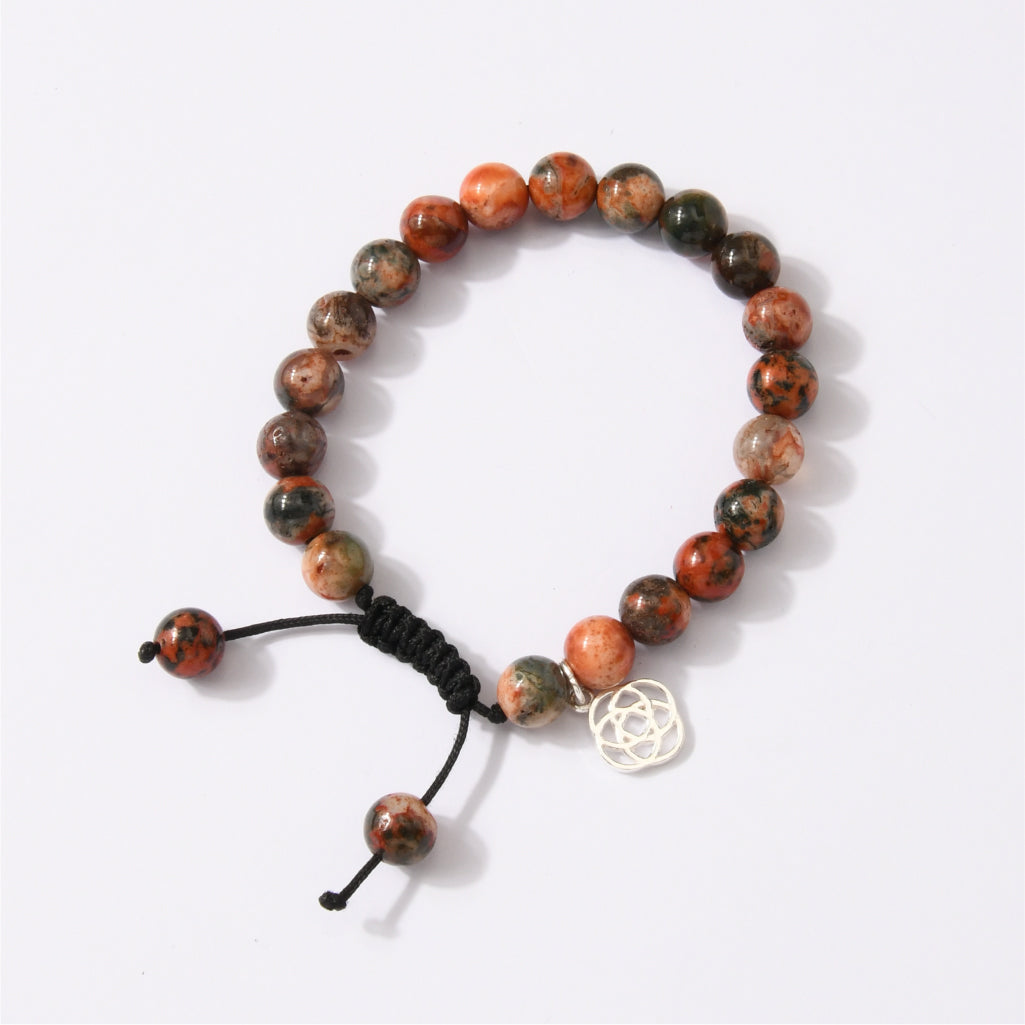 Maxican Fire Agate Bracelet