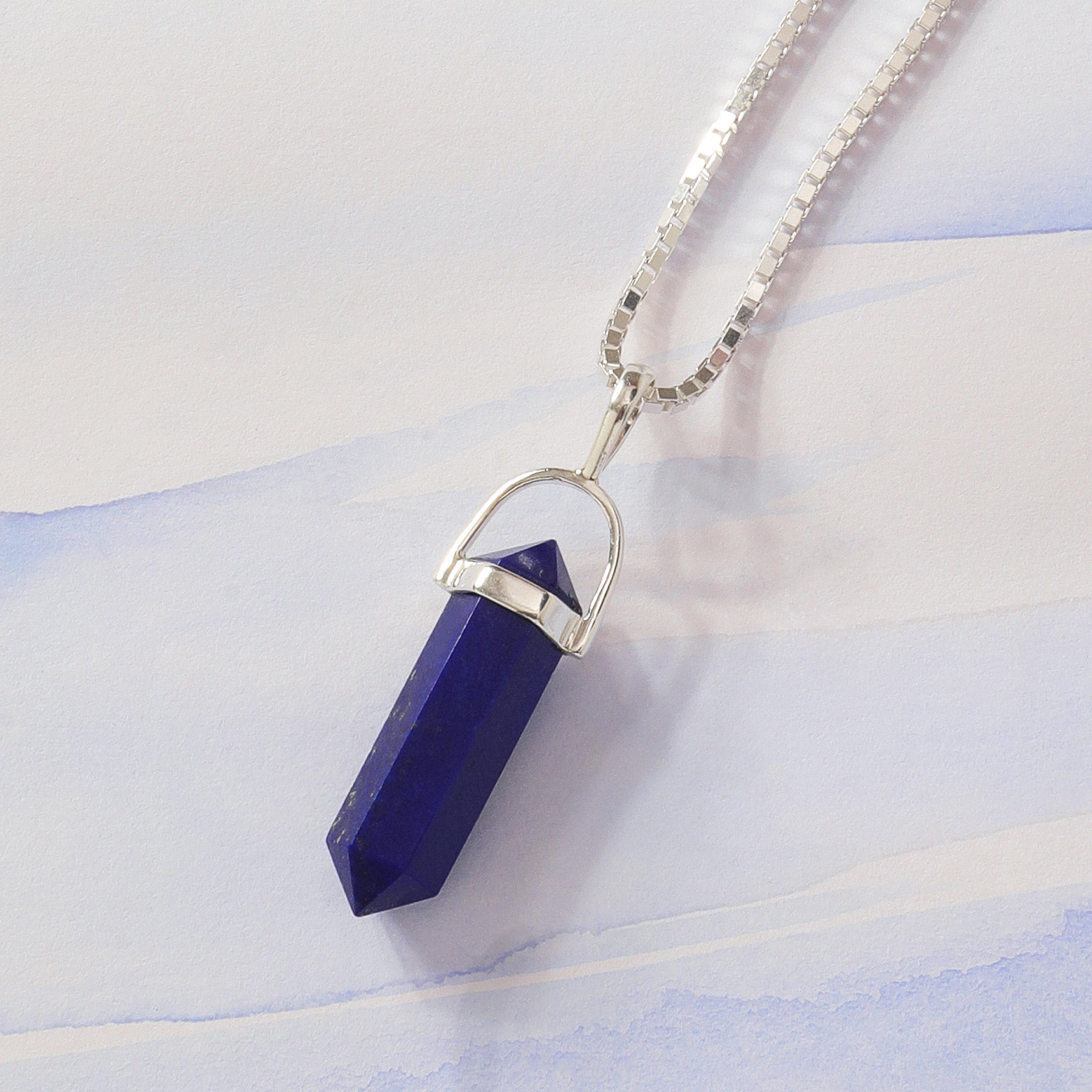 Afgan Lapis Lazuli Pendant Wavelength 852 Hz